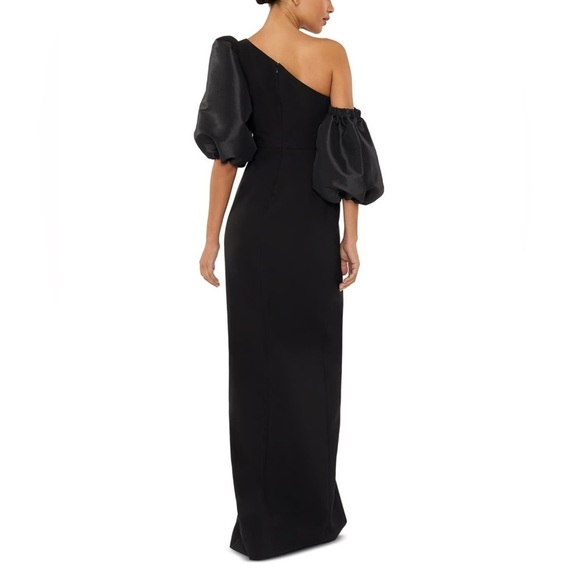 NWT Likely Natasha Off-The-Shoulder Women's Black Special Occasion Gown Size 4 - Picture 7 of 9